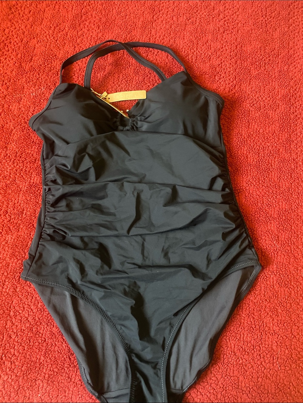 Classic Black One-Piece Swimsuit - Timeless Fit